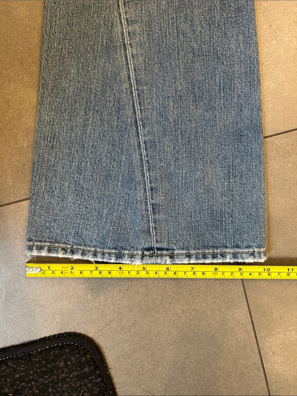 True Religion Distressed, Flare ,Low Rise Joey Jeans - Picture 11 of 13